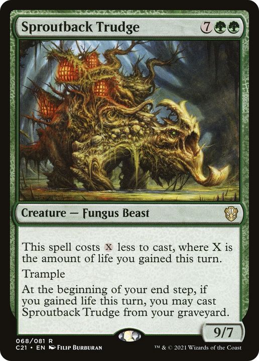 Sproutback Trudge in the group Magic the Gathering / Types / Colors / Green at Proxyprinters.com (80517)