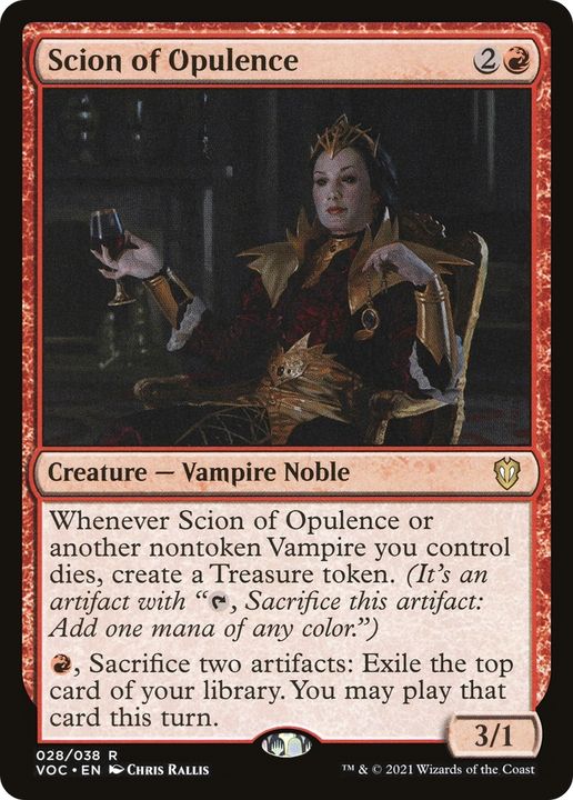 Scion of Opulence in the group Magic the Gathering / Sets / Crimson Vow Commander at Proxyprinters.com (80533)