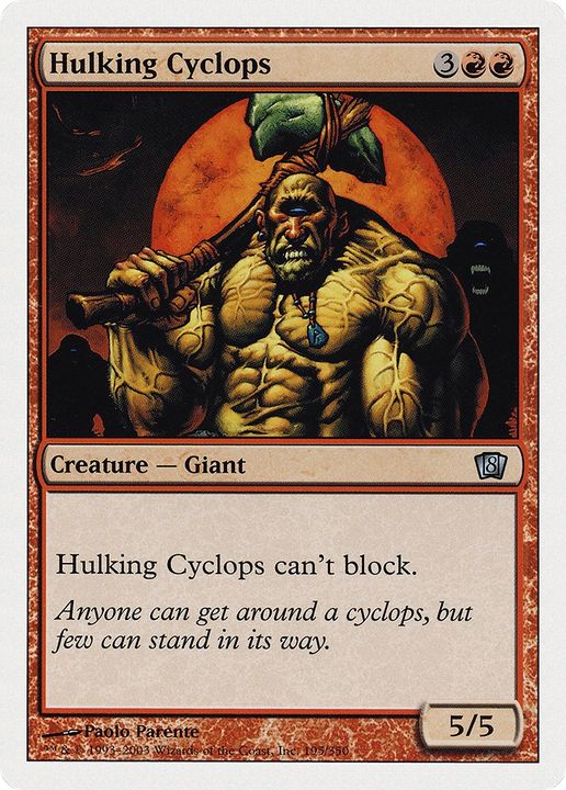 Hulking Cyclops in the group Advanced search at Proxyprinters.com (80555)