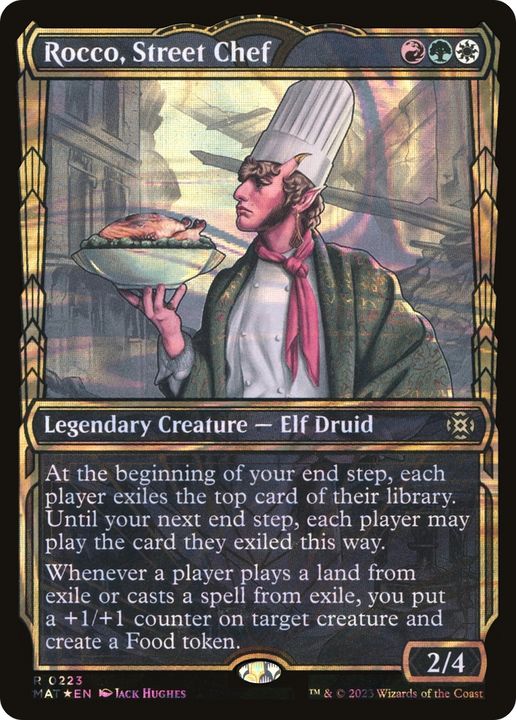 Rocco, Street Chef in the group Magic the Gathering / Types / Colors / Multicolors / G, R, W at Proxyprinters.com (80577)