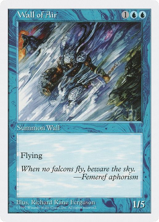 Wall of Air in the group Magic the Gathering / Types / Colors / Blue at Proxyprinters.com (80585)