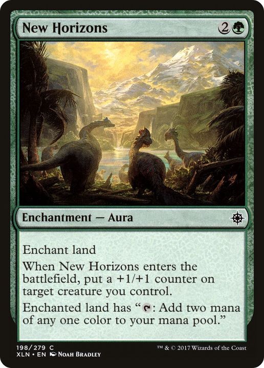 New Horizons in the group Magic the Gathering / Types / Colors / Green at Proxyprinters.com (8059)