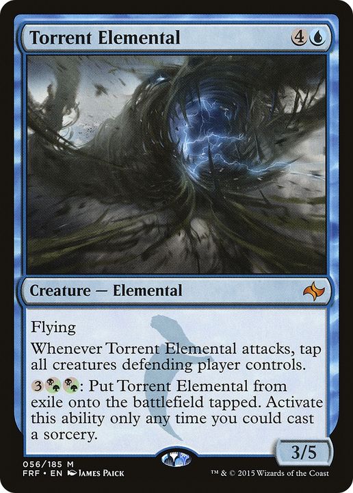 Torrent Elemental in the group Magic the Gathering / Types / Colors / Blue at Proxyprinters.com (80638)