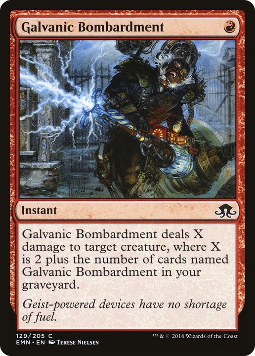 Galvanic Bombardment in the group Magic the Gathering / Types / Colors / Red at Proxyprinters.com (80689)