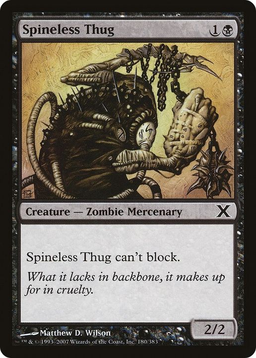 Spineless Thug in the group Magic the Gathering / Types / Creatures / Zombie at Proxyprinters.com (807)