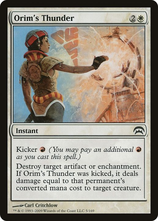 Orim's Thunder in the group Magic the Gathering / Sets / Planechase at Proxyprinters.com (80708)