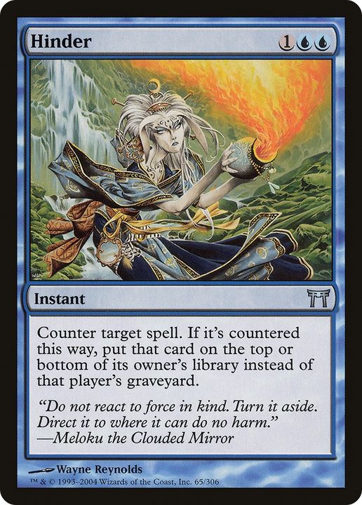 Hinder in the group Magic the Gathering / Types / Colors / Blue at Proxyprinters.com (80712)