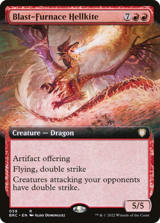 Blast-Furnace Hellkite in the group Magic the Gathering / Types / Colors / Red at Proxyprinters.com (80717)