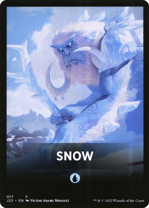 Snow in the group Magic the Gathering / Sets / Jumpstart 2022 Front Cards at Proxyprinters.com (80719)