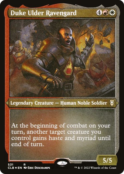 Duke Ulder Ravengard in the group Magic the Gathering / Sets / Commander Legends: Battle for Baldur's Gate at Proxyprinters.com (8072)