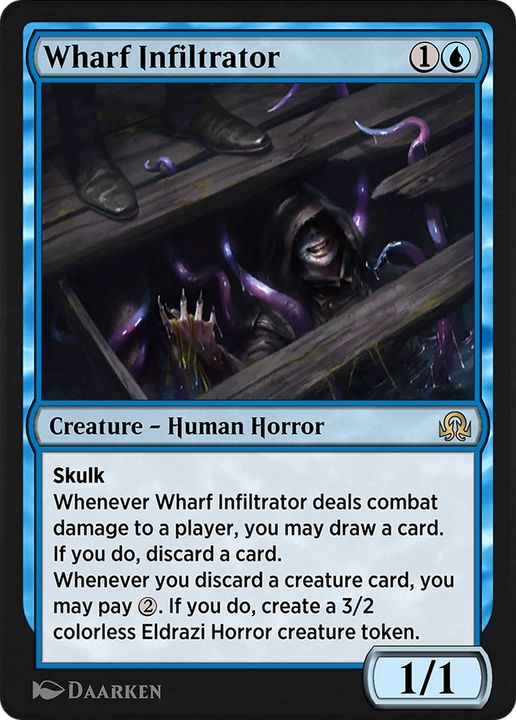 Wharf Infiltrator in the group Magic the Gathering / Types / Colors / Blue at Proxyprinters.com (80735)