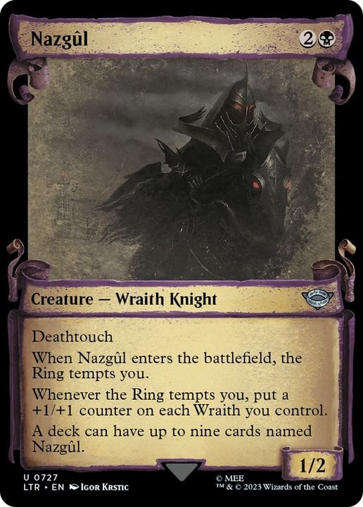 Nazgûl in the group Advanced search at Proxyprinters.com (8075)