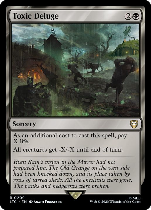 Toxic Deluge in the group Magic the Gathering / Types / Colors / Black at Proxyprinters.com (80751)