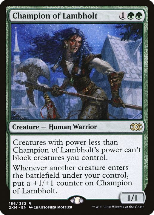 Champion of Lambholt in the group Magic the Gathering / Sets / Double Masters at Proxyprinters.com (80781)