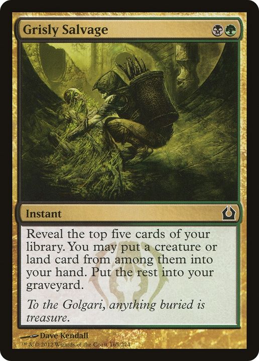 Grisly Salvage in the group Magic the Gathering / Sets / Revised Edition at Proxyprinters.com (80786)