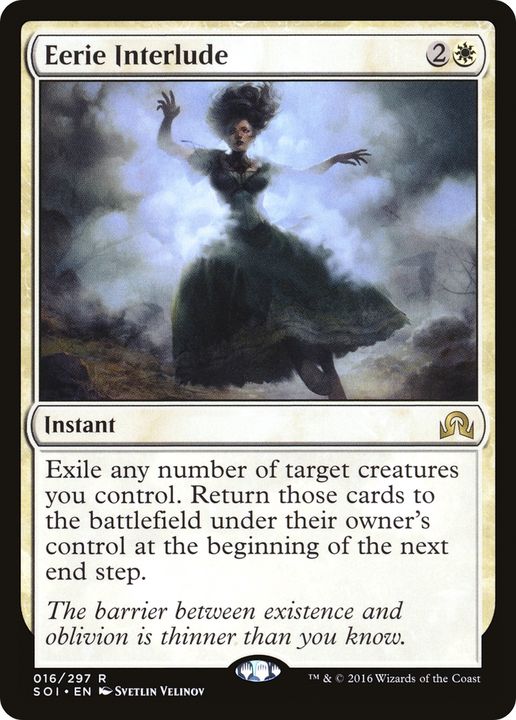 Eerie Interlude in the group Magic the Gathering / Types / Colors / White at Proxyprinters.com (80793)