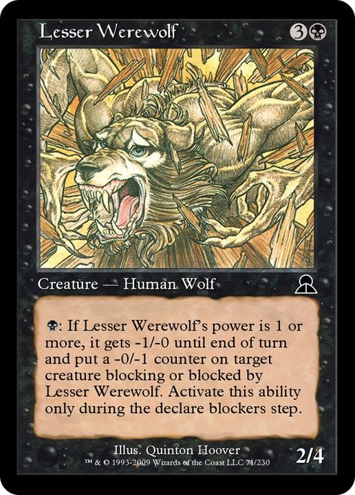 Lesser Werewolf in the group Advanced search at Proxyprinters.com (80799)