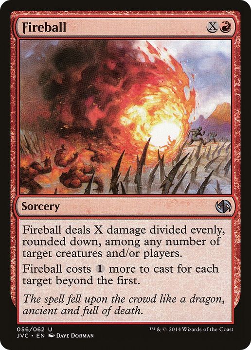 Fireball in the group Magic the Gathering / Sets / Duel Decks Anthology: Jace vs. Chandra at Proxyprinters.com (80801)