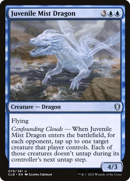 Juvenile Mist Dragon in the group Magic the Gathering / Sets / Commander Legends: Battle for Baldur's Gate at Proxyprinters.com (80808)