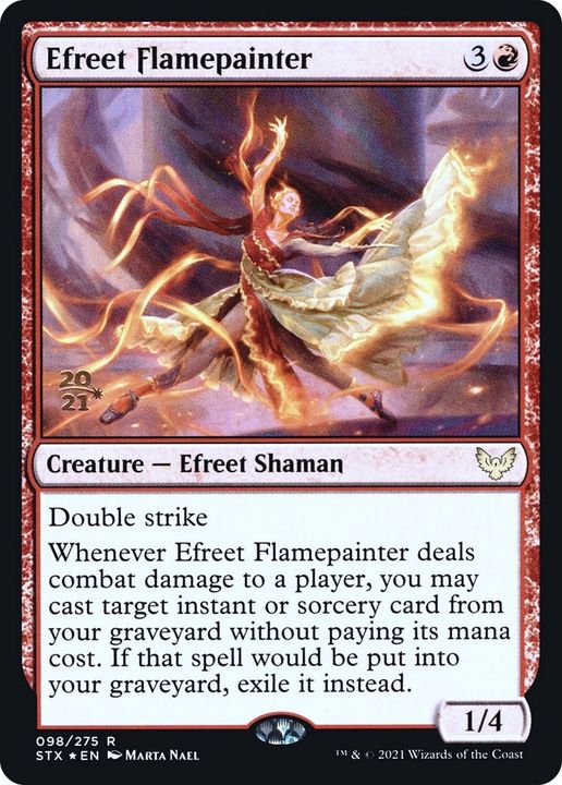 Efreet Flamepainter in the group Magic the Gathering / Types / Colors / Red at Proxyprinters.com (8081)