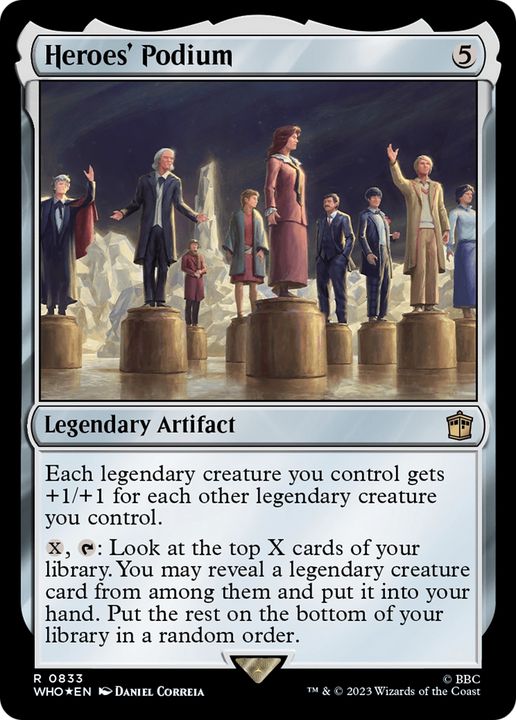 Heroes' Podium in the group Magic the Gathering / Sets / Doctor Who at Proxyprinters.com (80812)