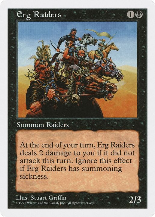 Erg Raiders in the group Magic the Gathering / Types / Creatures / Warrior at Proxyprinters.com (80816)