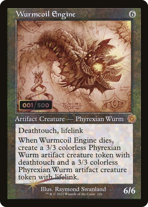 Wurmcoil Engine in the group Magic the Gathering / Types / Colors / Colorless at Proxyprinters.com (80840)