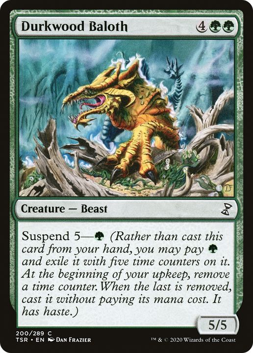 Durkwood Baloth in the group Magic the Gathering / Types / Colors / Green at Proxyprinters.com (80845)