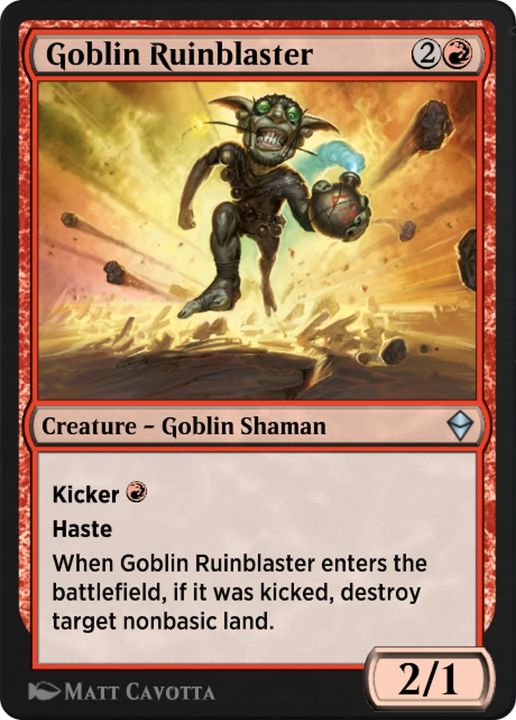 Goblin Ruinblaster in the group Advanced search at Proxyprinters.com (80862)