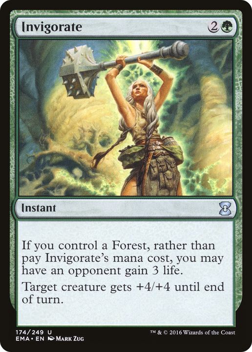 Invigorate in the group Magic the Gathering / Types / Colors / Green at Proxyprinters.com (80865)