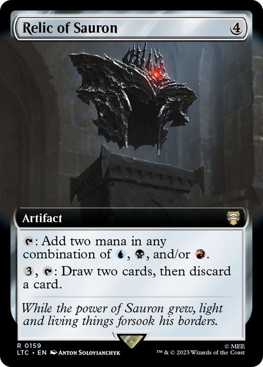 Relic of Sauron in the group Magic the Gathering / Types / Artifacts / Artifact at Proxyprinters.com (8087)