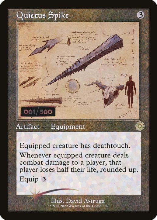 Quietus Spike in the group Magic the Gathering / Types / Artifacts / Artifact at Proxyprinters.com (80891)