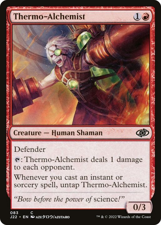 Thermo-Alchemist in the group Magic the Gathering / Types / Colors / Red at Proxyprinters.com (80948)