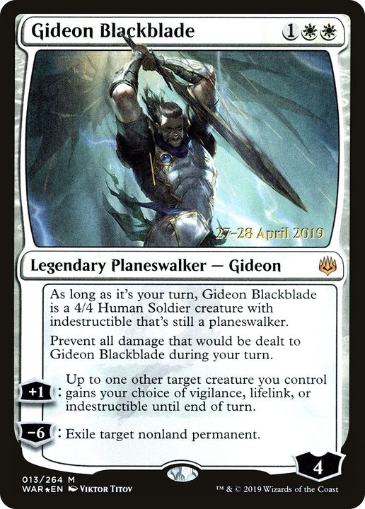 Gideon Blackblade in the group Advanced search at Proxyprinters.com (80952)