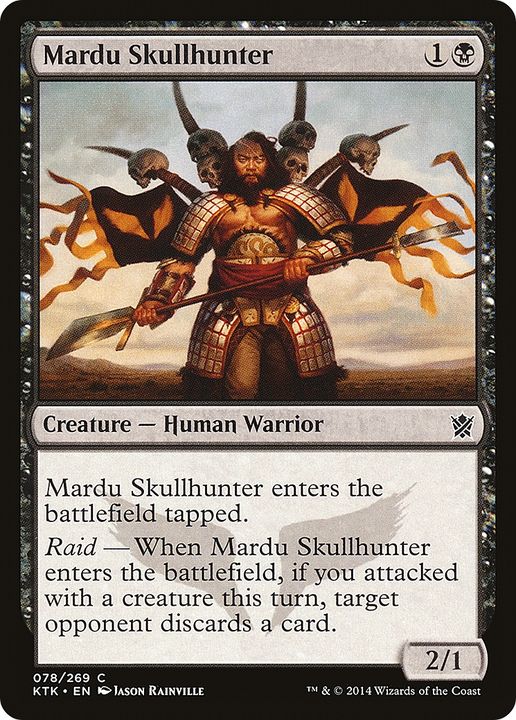 Mardu Skullhunter in the group Magic the Gathering / Types / Creatures / Warrior at Proxyprinters.com (80964)