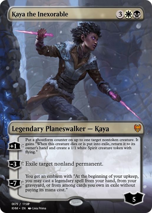 Kaya the Inexorable in the group Advanced search at Proxyprinters.com (80974)