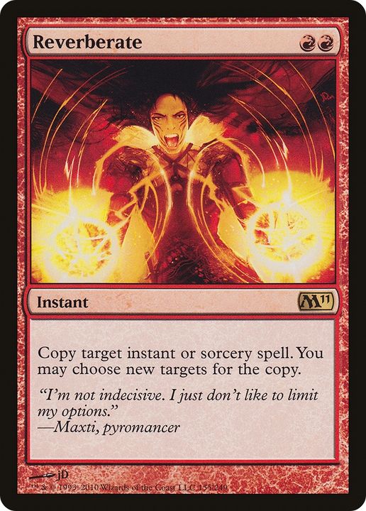 Reverberate in the group Magic the Gathering / Types / Colors / Red at Proxyprinters.com (80977)