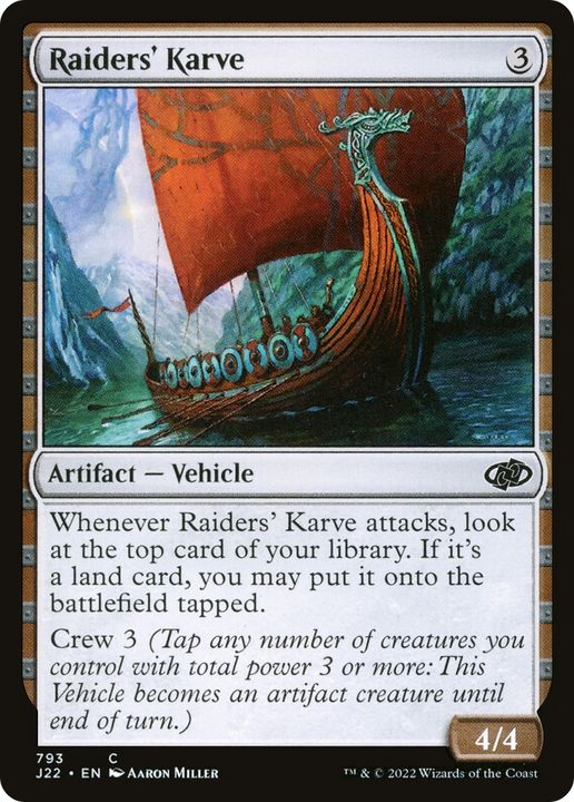 Raiders' Karve in the group Magic the Gathering / Types / Artifacts / Artifact at Proxyprinters.com (80983)