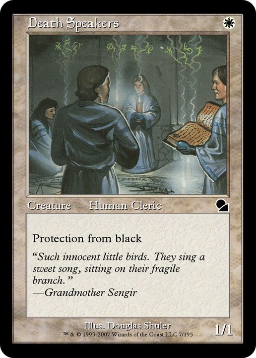 Death Speakers in the group Magic the Gathering / Sets / Media Inserts at Proxyprinters.com (80991)