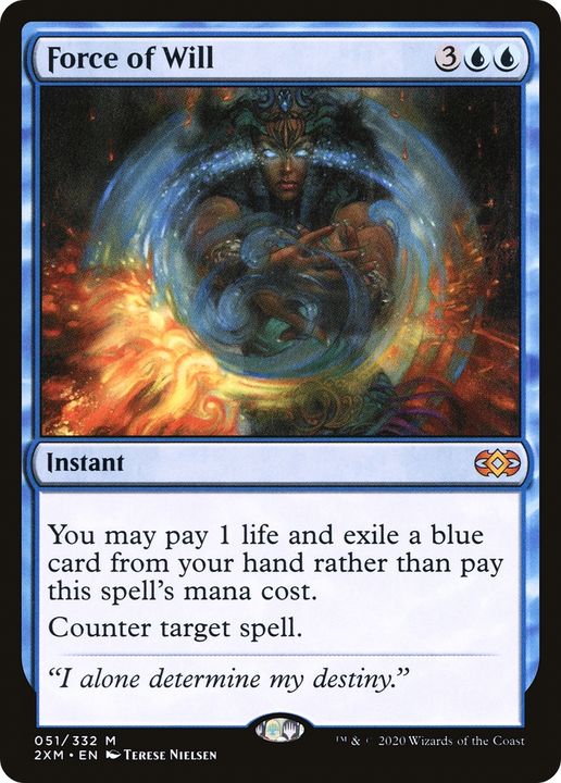 Force of Will in the group Magic the Gathering / Types / Colors / Blue at Proxyprinters.com (81019)