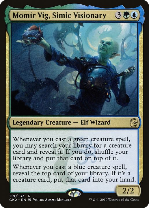 Momir Vig, Simic Visionary in the group Magic the Gathering / Types / Colors / Multicolors / G, U at Proxyprinters.com (81022)