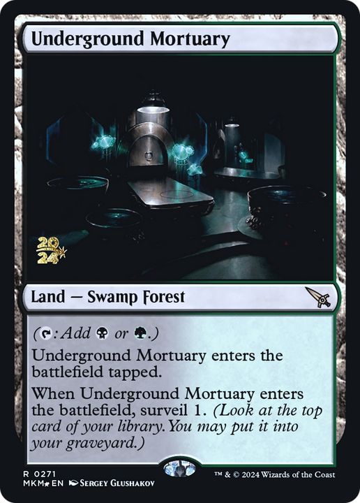 Underground Mortuary in the group Magic the Gathering / Types / Land / Forest at Proxyprinters.com (81060)