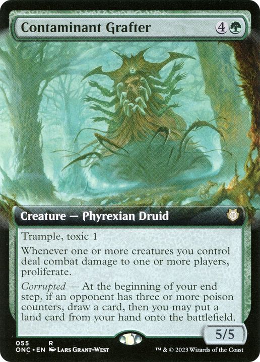 Contaminant Grafter in the group Magic the Gathering / Types / Colors / Green at Proxyprinters.com (81085)