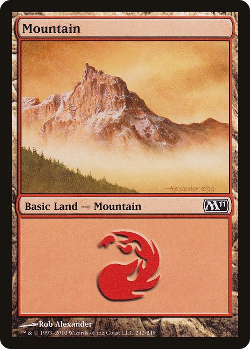 Mountain in the group Magic the Gathering / Sets / Magic 2012 at Proxyprinters.com (81105)