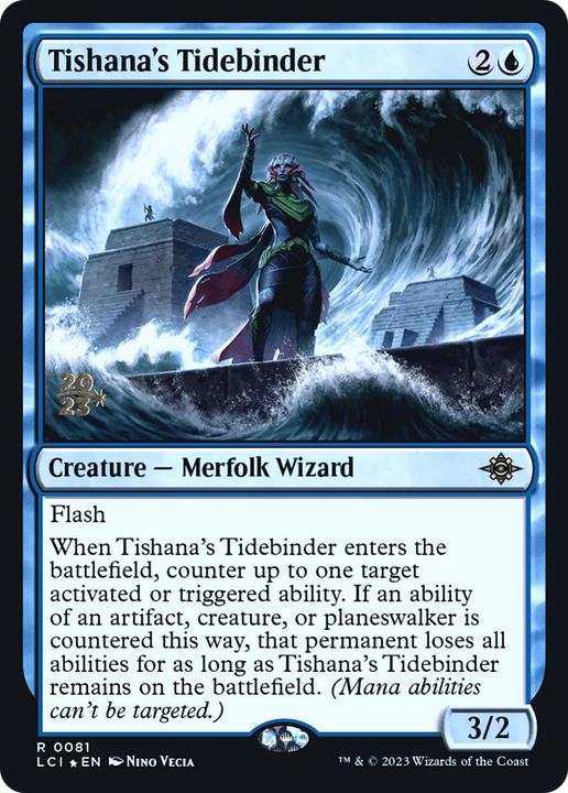 Tishana's Tidebinder in the group Magic the Gathering / Sets / The Lost Caverns of Ixalan Promos at Proxyprinters.com (81108)