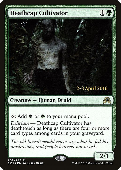 Deathcap Cultivator in the group Magic the Gathering / Types / Colors / Green at Proxyprinters.com (81112)