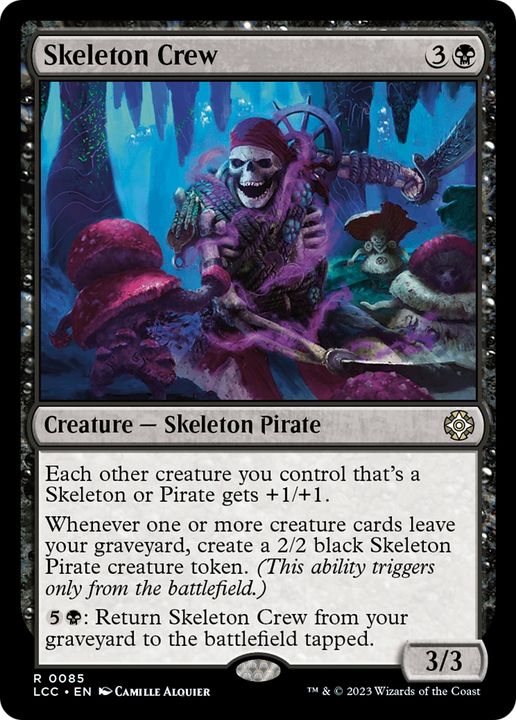 Skeleton Crew in the group Magic the Gathering / Types / Colors / Black at Proxyprinters.com (81115)