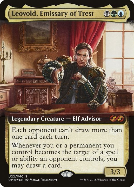 Leovold, Emissary of Trest in the group Magic the Gathering / Types / Colors / Multicolors / B, G, U at Proxyprinters.com (81131)