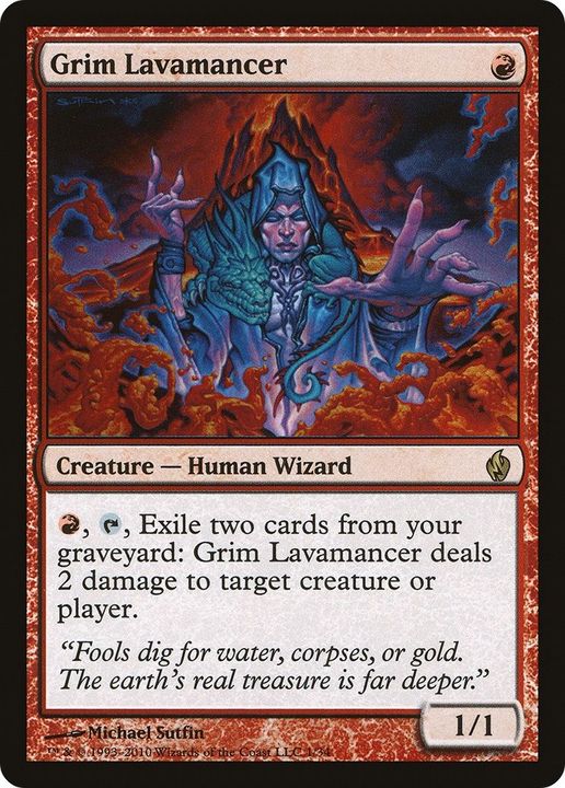 Grim Lavamancer in the group Magic the Gathering / Sets / Premium Deck Series: Fire and Lightning at Proxyprinters.com (8116)