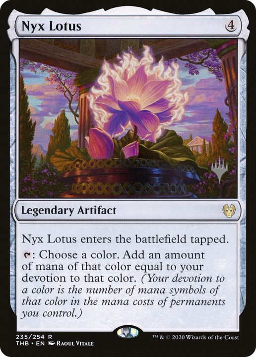 Nyx Lotus in the group Magic the Gathering / Types / Artifacts / Legendary Artifact at Proxyprinters.com (81182)